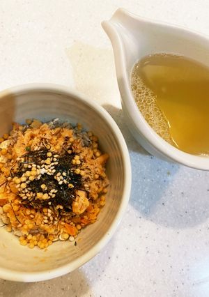 オートミール出汁鮭茶漬け-レシピのメイン写真