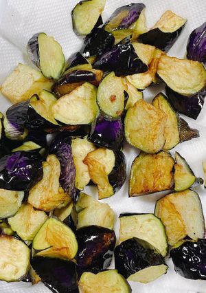 大量ストック！冷凍した揚げナスは万能！-レシピのメイン写真