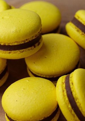 ミルクチョコパッションマカロン-レシピのメイン写真