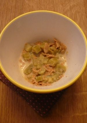 さつまいものミルクフレーク　～離乳食～-レシピのメイン写真