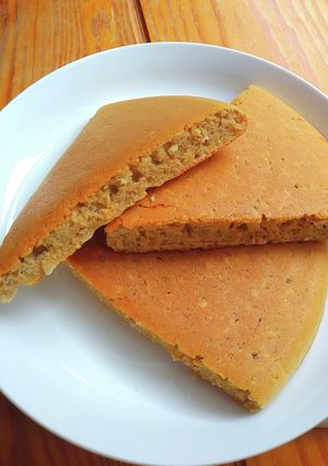 高たんぱく低糖質☆オートミールパンケーキ-レシピのメイン写真