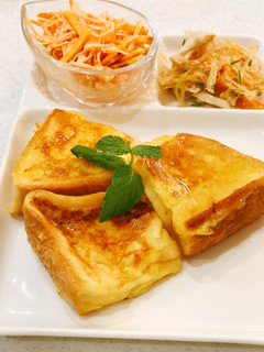 レンジで簡単♡我が家のフレンチトースト♬-レシピのメイン写真