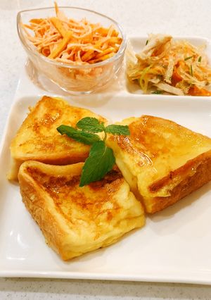 レンジで簡単♡我が家のフレンチトースト♬-レシピのメイン写真