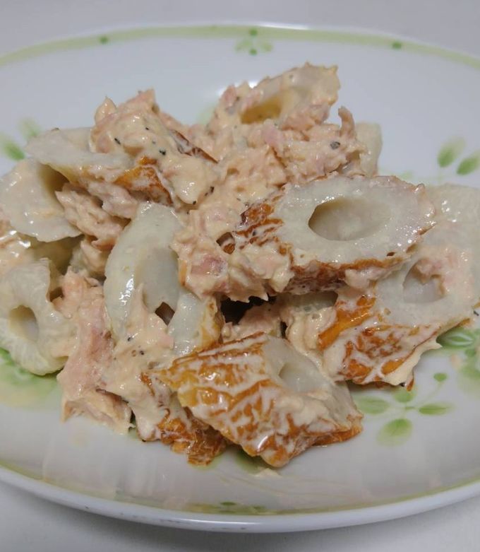 簡単！おつまみ♪ちくわのツナマヨ和え♪ by こでで 【クックパッド