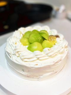 メロンショートケーキ【生クリーム控えめ】-レシピのメイン写真