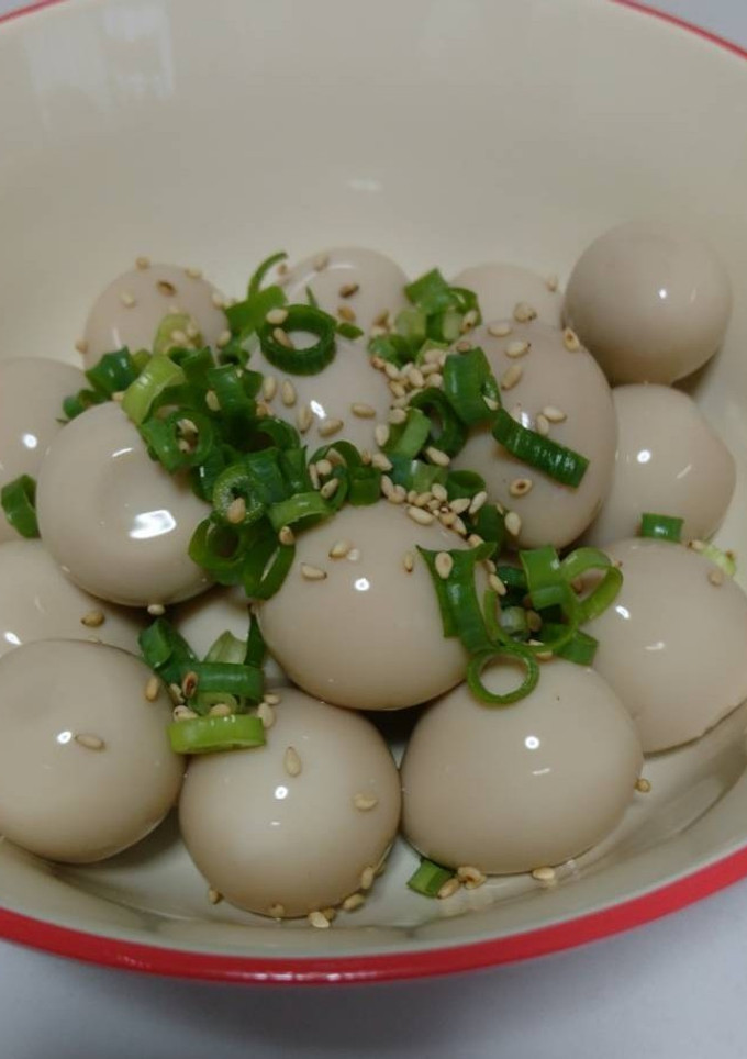 簡単！美味しいおつまみ♪うずらの卵の味玉-レシピのメイン写真