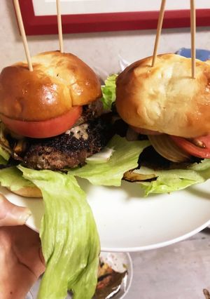 ボリューミー!ハンバーガー-レシピのメイン写真