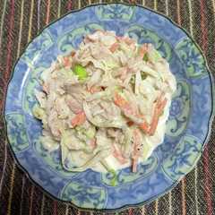 รูปของ ☆枝豆とキャベツのサラダ☆