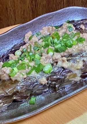白味噌 de 茄子の炒め煮-レシピのメイン写真