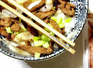 簡単！大豆ミートフィレで牛丼風♪-レシピのメイン写真