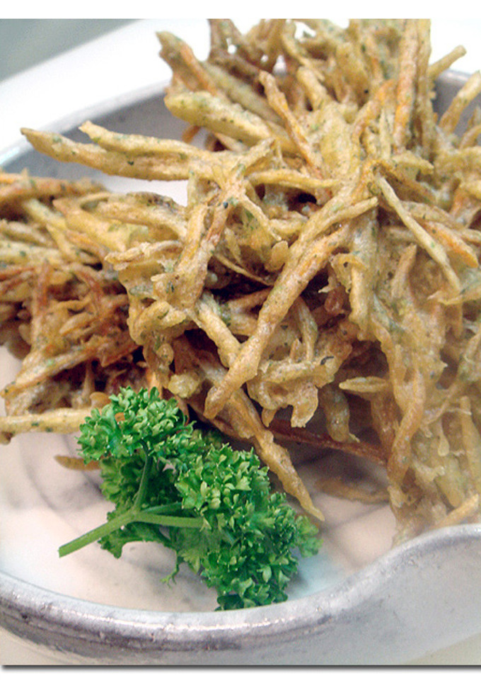 牛蒡＆人参で ♪ 磯部 ♪ かき揚げ-レシピのメイン写真