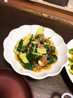 梅きゅうり-レシピのメイン写真