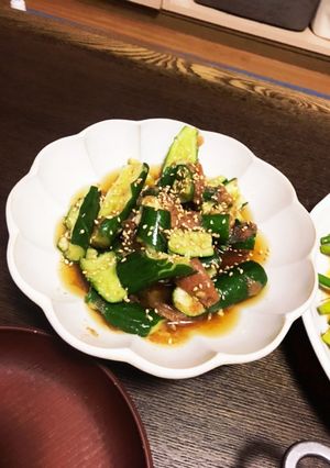 梅きゅうり-レシピのメイン写真