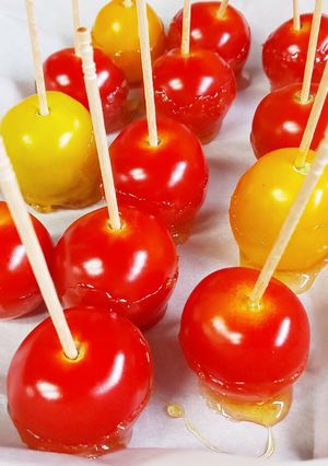 小粒が可愛い トマト飴-レシピのメイン写真