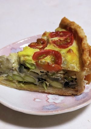 夏野菜たっぷりのキッシュ-レシピのメイン写真