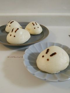うさぎまんじゅう-レシピのメイン写真
