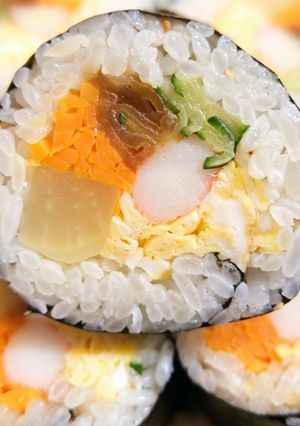 おいしい キンパ / かんぴょう海苔巻き-レシピのメイン写真