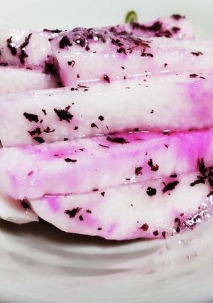 長芋の赤しそふりかけ和え-レシピのメイン写真