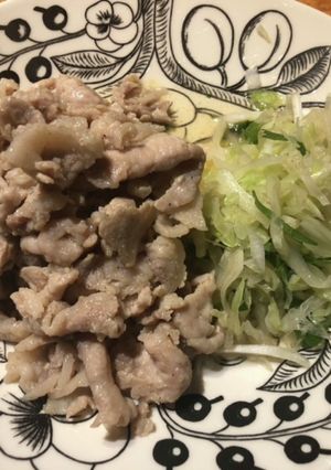 豚の「塩」生姜焼き-レシピのメイン写真