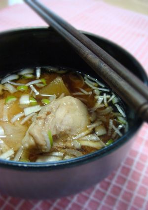 ✿鶏肉と冬瓜の味噌スープ✿-レシピのメイン写真