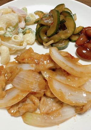 ダイエット＊豚の生姜焼き×タンパク質摂取-レシピのメイン写真