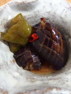 夏にさっぱり☆なすとピーマンの揚げ浸し-レシピのメイン写真