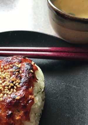 簡単ネギ味噌ダレ〜焼きおにぎりに〜-レシピのメイン写真