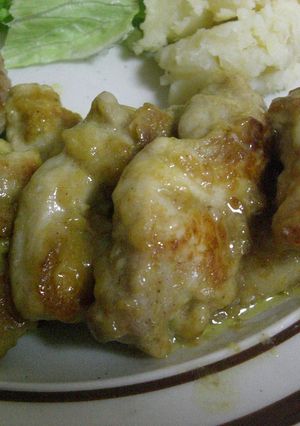 鶏肉のカレー焼き♪-レシピのメイン写真