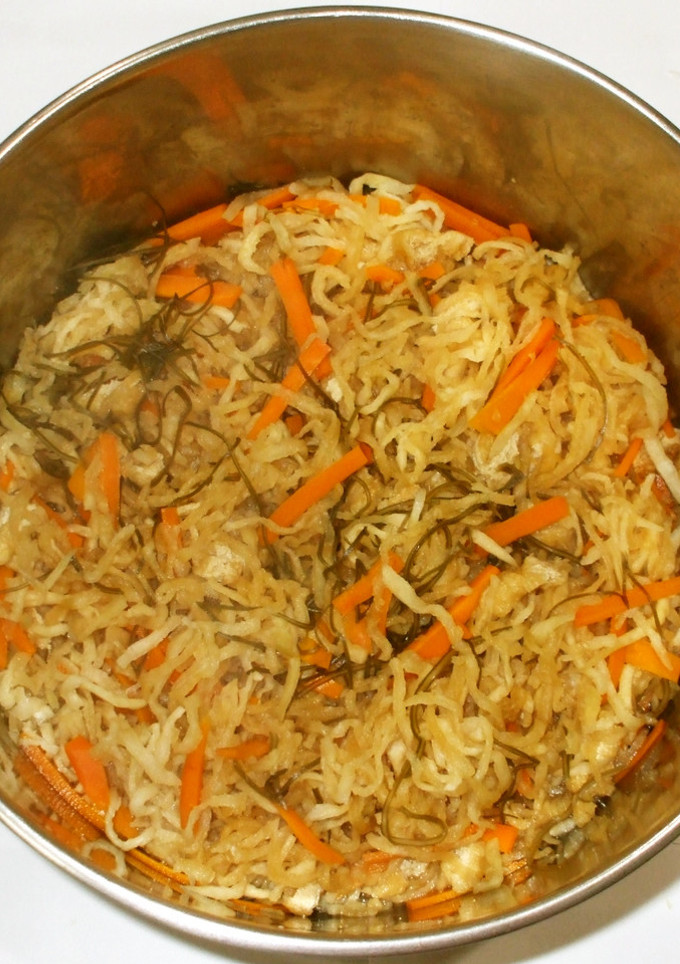 切り干し大根の煮物の作り方♪簡単漢方薬局-レシピのメイン写真