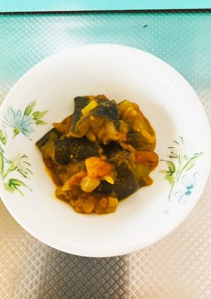 夏だもん！カレー味　なすのトマト煮♪-レシピのメイン写真