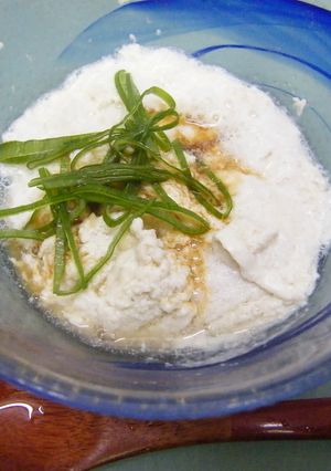 3分で貴方が作る貴方のためのおぼろ豆腐-レシピのメイン写真