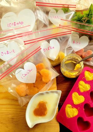 簡単可愛い♡離乳食フリージング裏技♡-レシピのメイン写真