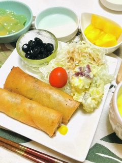 春巻き・たこ飯ご飯の夏メニュー-レシピのメイン写真