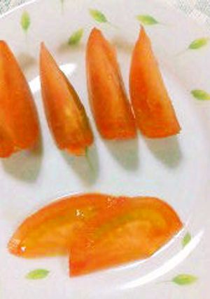 ♪トマトもサクッ！サクッ！切れま～す♪-レシピのメイン写真