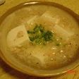 豆腐のあつあつ蟹あんかけ