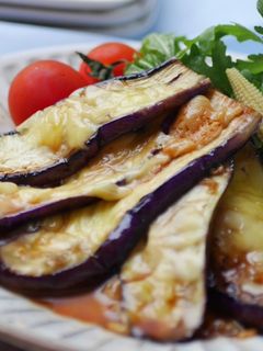 かんたん!なすのチーズステーキ-レシピのメイン写真