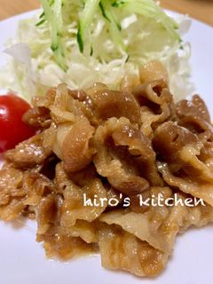 豚バラ肉のしぐれ煮★甘辛生姜煮★-レシピのメイン写真