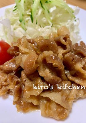 豚バラ肉のしぐれ煮★甘辛生姜煮★-レシピのメイン写真