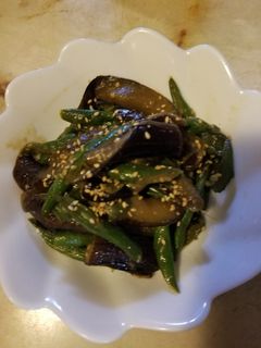 我が家の定番茄子の味噌いため-レシピのメイン写真