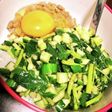 ねば!うま!モロヘイヤだし風のねばねば丼
