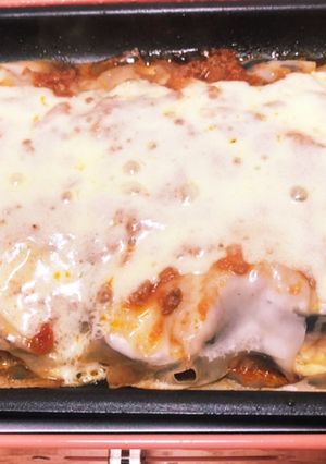ホットプレートで簡単ラザニア風-レシピのメイン写真