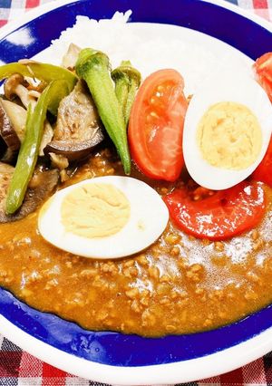 パワー充電♡大きな夏野菜カレー-レシピのメイン写真