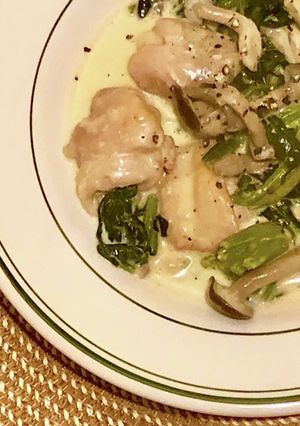 チキンのクリーム煮物-レシピのメイン写真