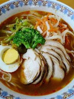 自家製チャーシューとナムルで絶品韓国温麺-レシピのメイン写真