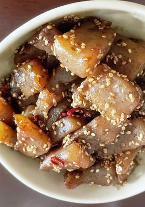 顆粒出汁で味付け　お通しのこんにゃく-レシピのメイン写真
