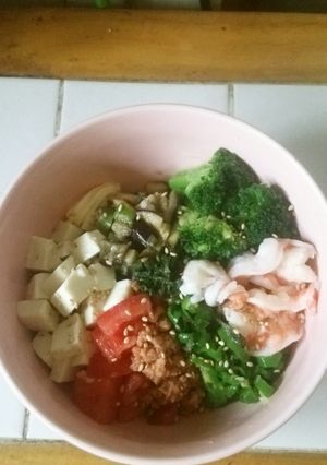 ガス不要レンチンで作るさっぱり丼-レシピのメイン写真