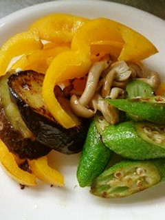 夏野菜のオリーブオイル炒め-レシピのメイン写真