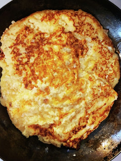 みじん切りチョッパーで長芋フワフワ焼き♪-レシピのメイン写真