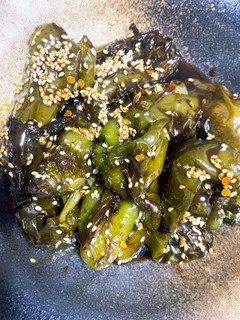 ピーマンの丸ごと煮-レシピのメイン写真