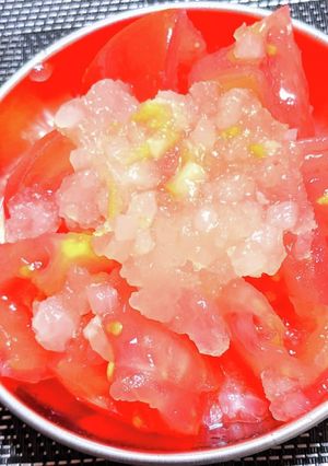 冷製トマトの白だしレモンジュレのせ-レシピのメイン写真